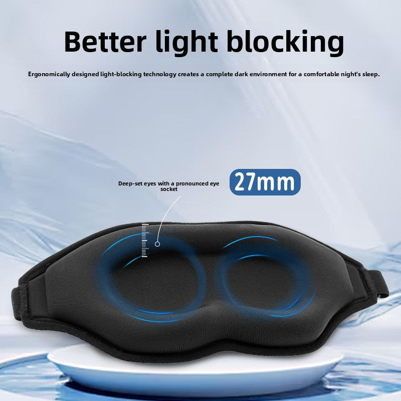 Weighted Sleep Eye Mask with Glass Beads