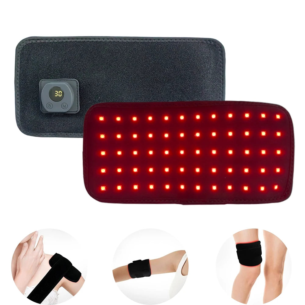 Red Light Therapy Belt 660nm 850nm Pain Relief Device