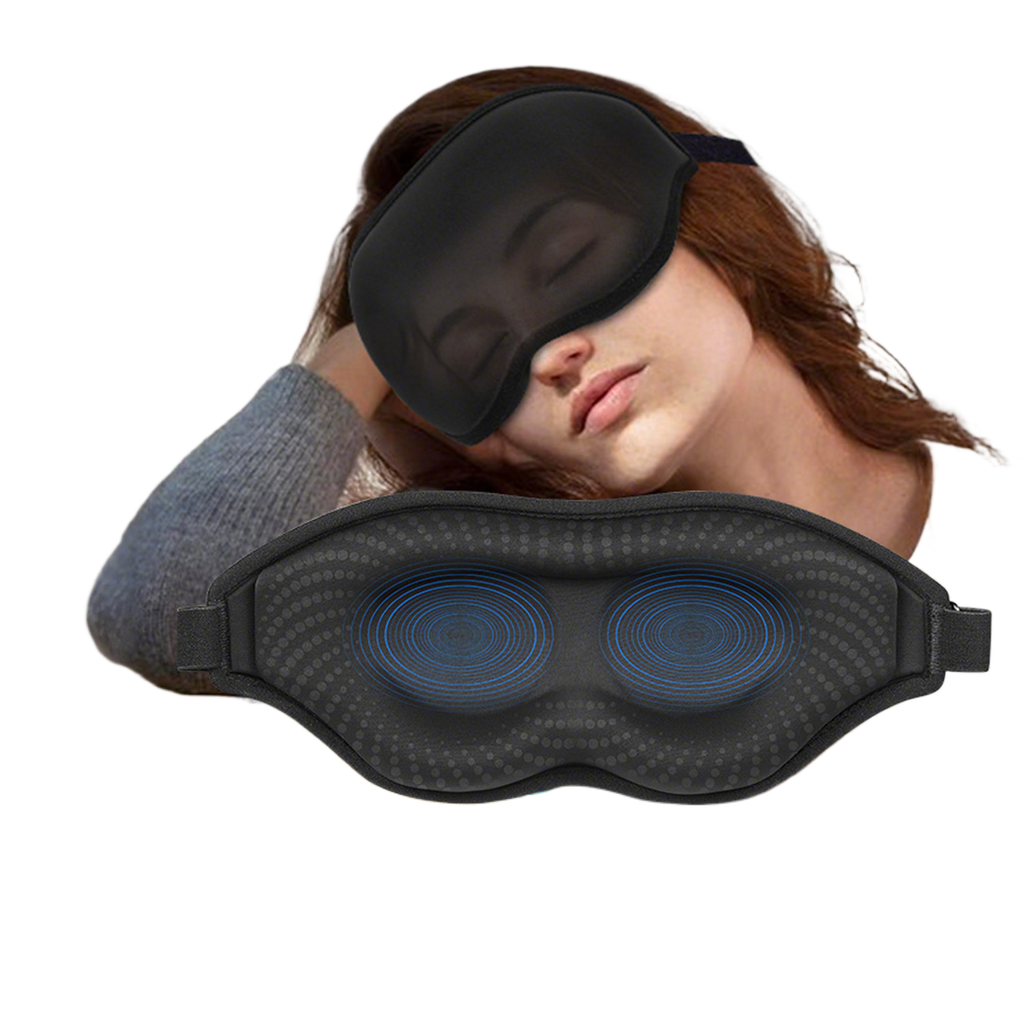 Weighted Sleep Eye Mask with Glass Beads
