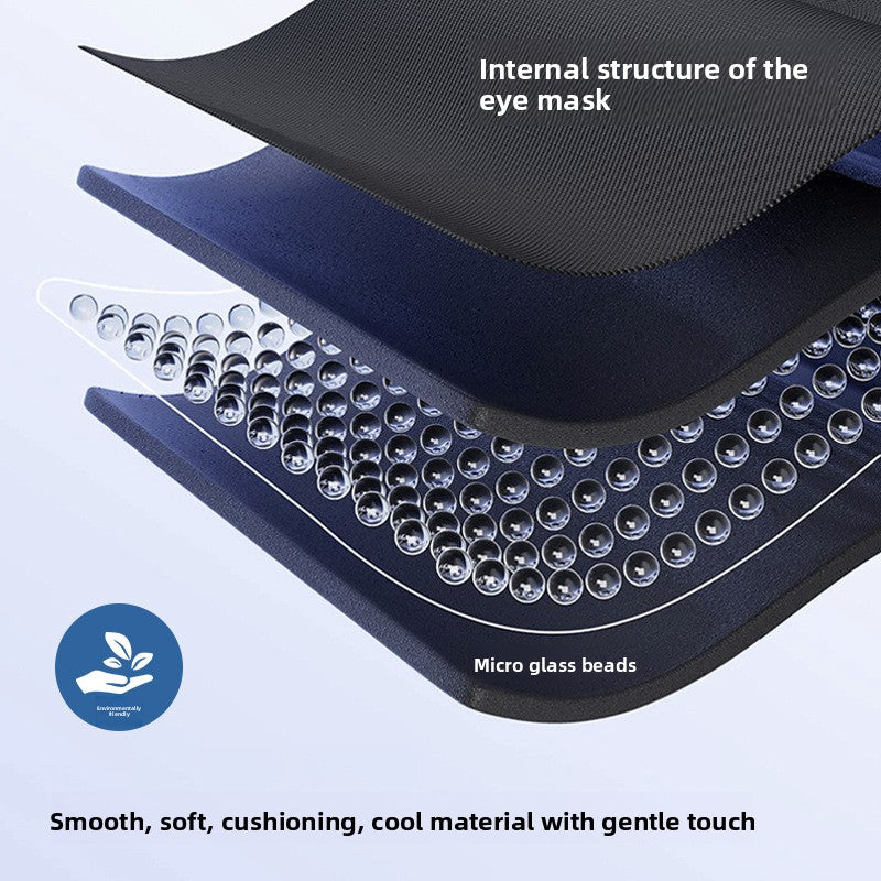 Weighted Sleep Eye Mask with Glass Beads