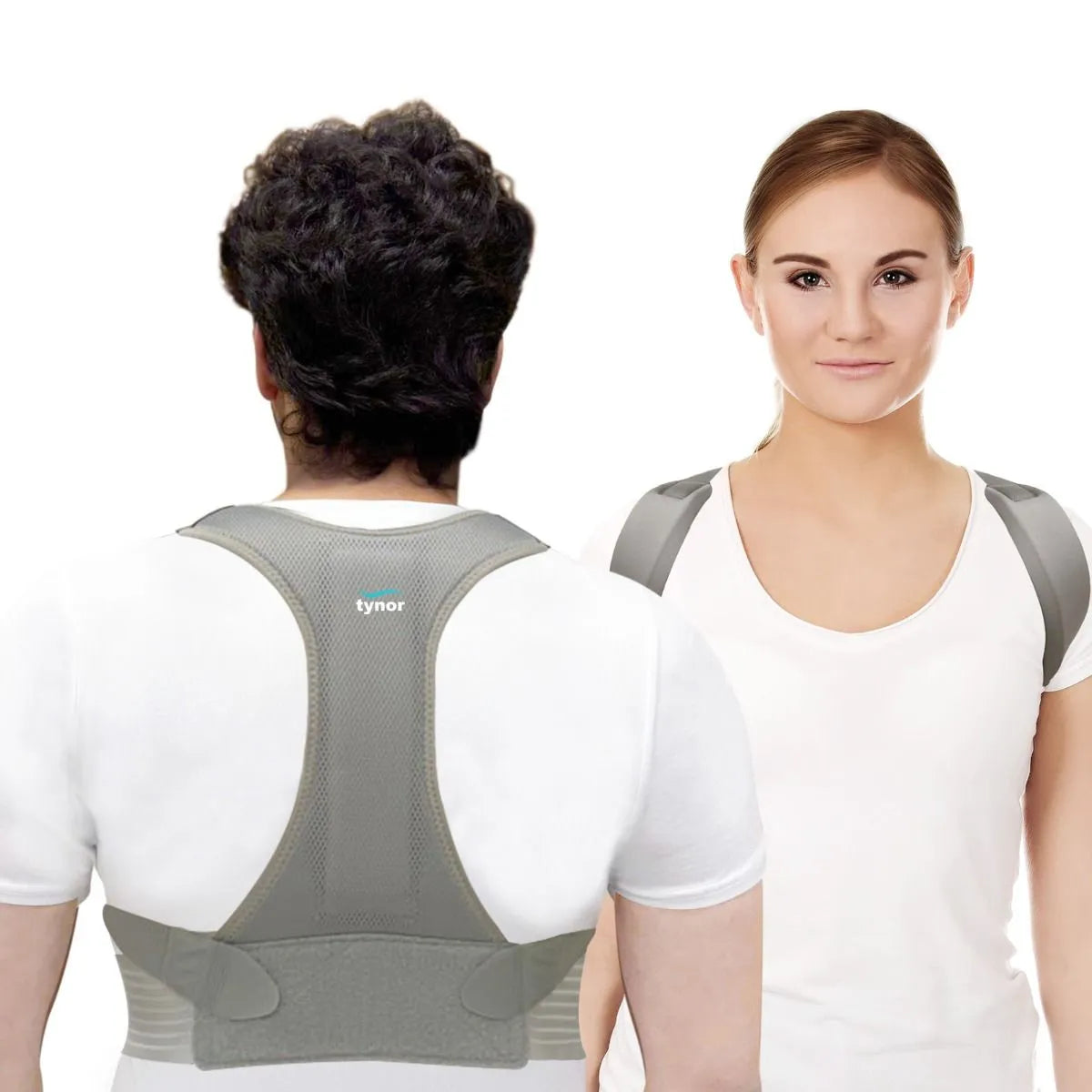 AuFlex Magnetic Back Brace Posture Corrector Belt for Men and Women
